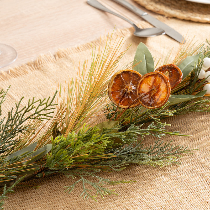 Garland with Orange Slices 153cm